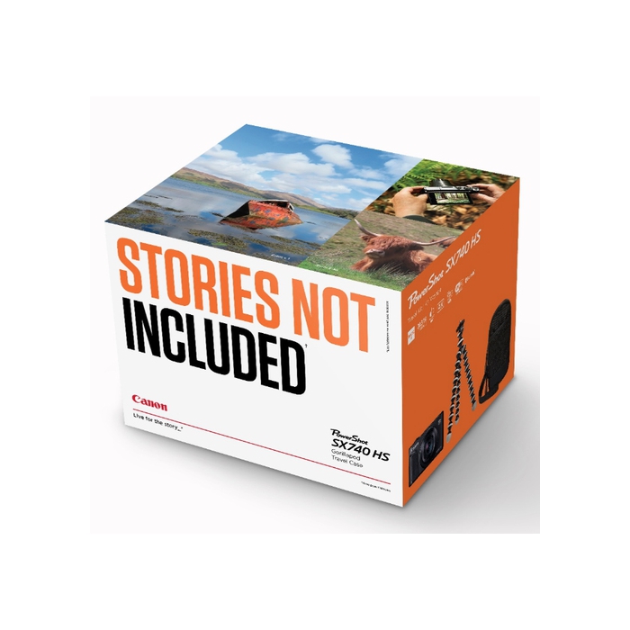 KIT SX740 NOIR +ETUI+GORILLAPOD