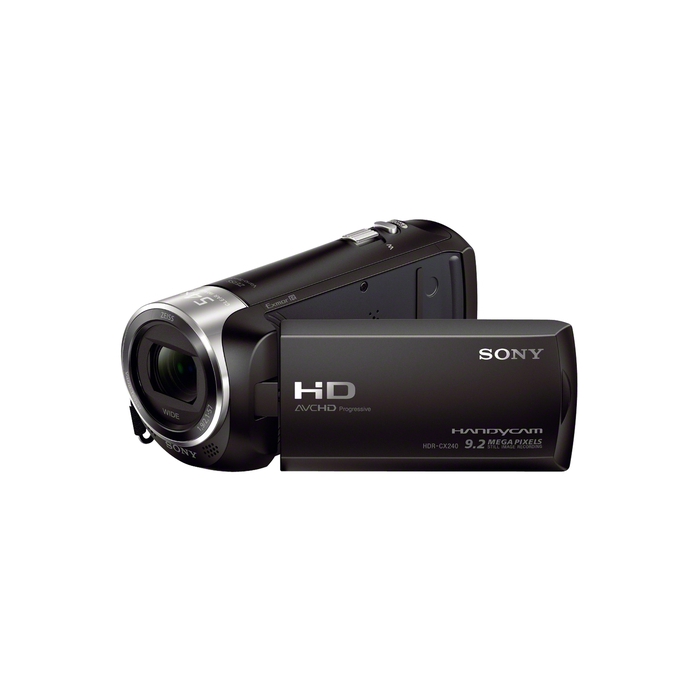 Sony HDRCX240E 9,2 MP CMOS Caméscope portatif Noir Full HD