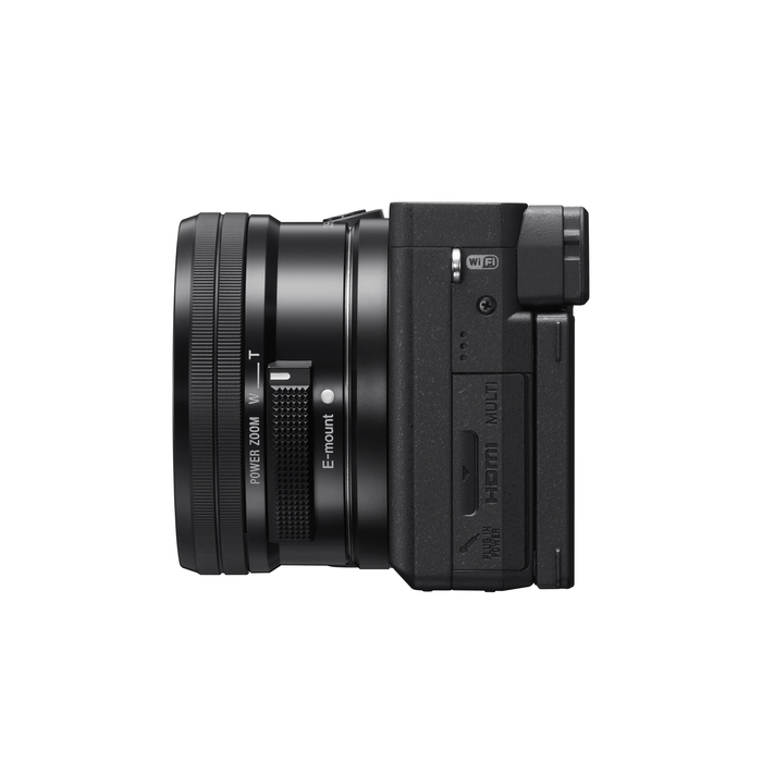 Sony α 6400 + SELP1650 MILC 24,2 MP CMOS 6000 x 4000 pixels Noir