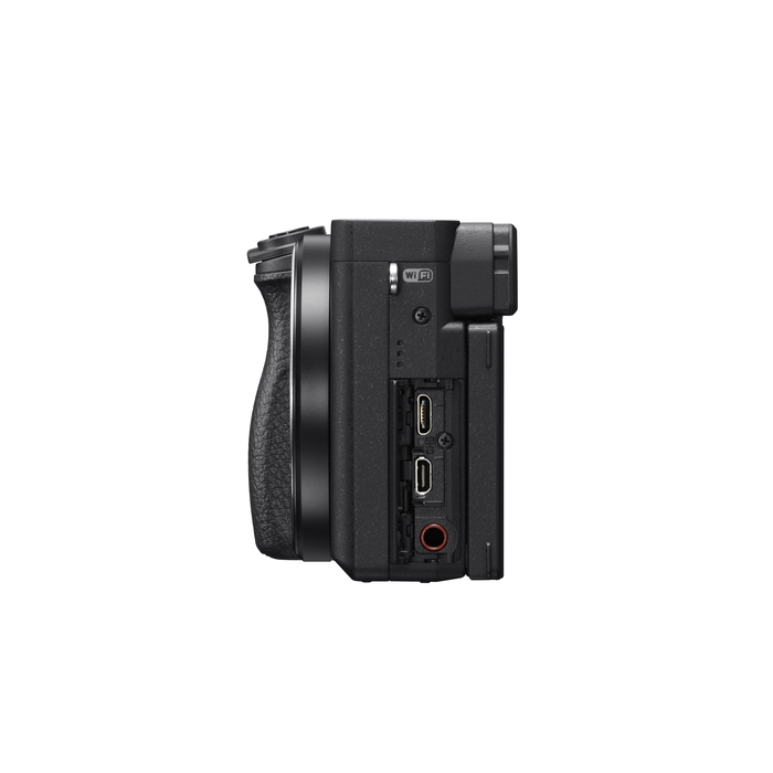 Sony α 6400 + SELP1650 MILC 24,2 MP CMOS 6000 x 4000 pixels Noir