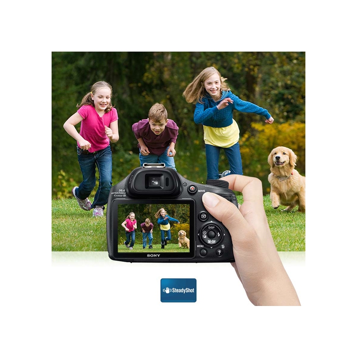 Sony Cyber-shot DSC-HX400V Appareil photo Bridge 20,1 MP CCD (dispositif à transfert de charge) 5152 x 3864 pixels 1/2.3" Noir