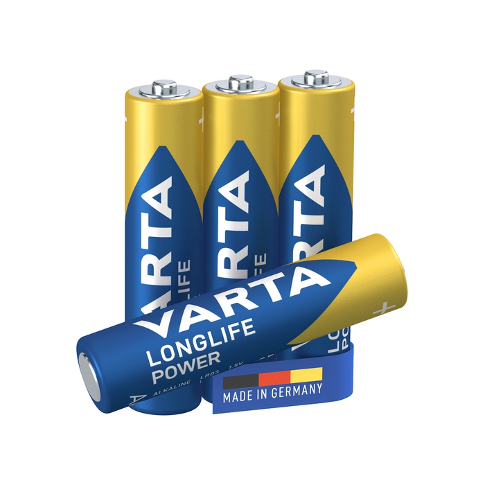 VARTA AAA/LR03 PILE LONGLIFE X4