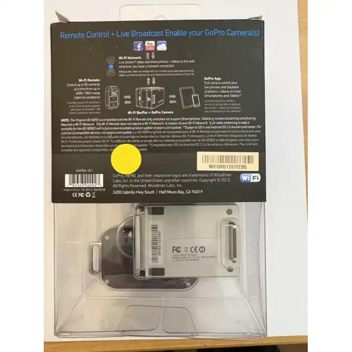 GoPro Wifi Combo Kit (Wifi BacPac + Wifi Remote)