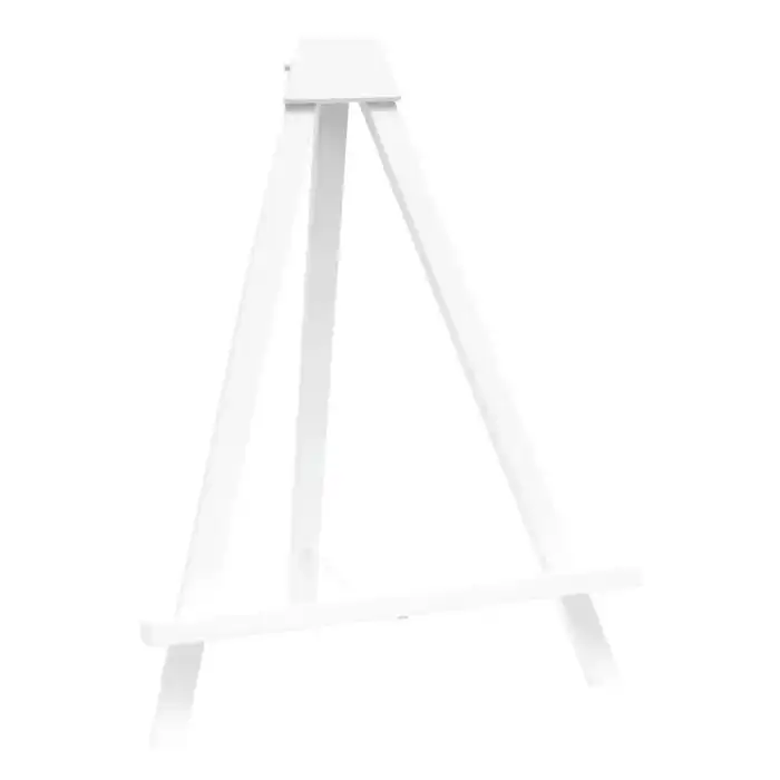DEKNUDT Chevalet bois en blanc (34cm)