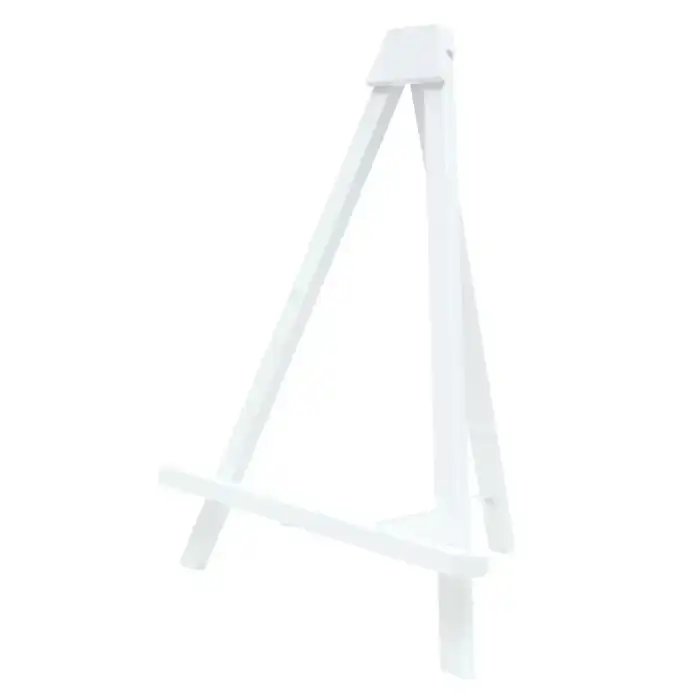 DEKNUDT Chevalet bois en blanc (34cm)