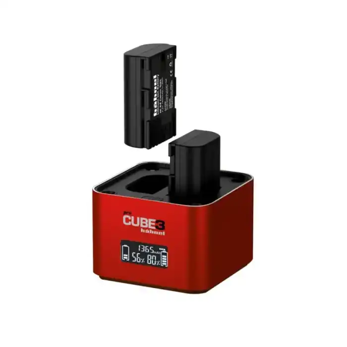 HAHNEL PROCUBE3 Chargeur pour batteries Canon LP-E6(N/H/P) / LP-E8 / LP-E17