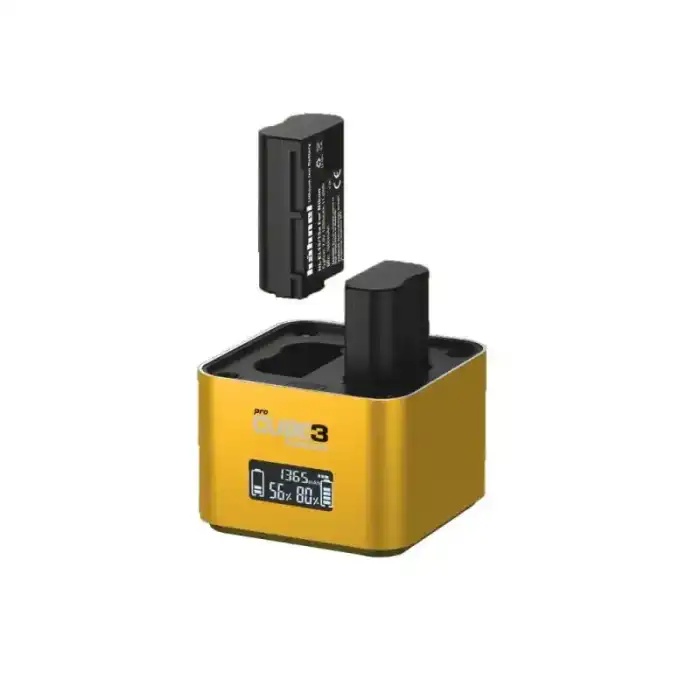 HAHNEL PROCUBE3 Chargeur pour batteries Nikon EN-EL14 / EN-EL15 / EN-EL25