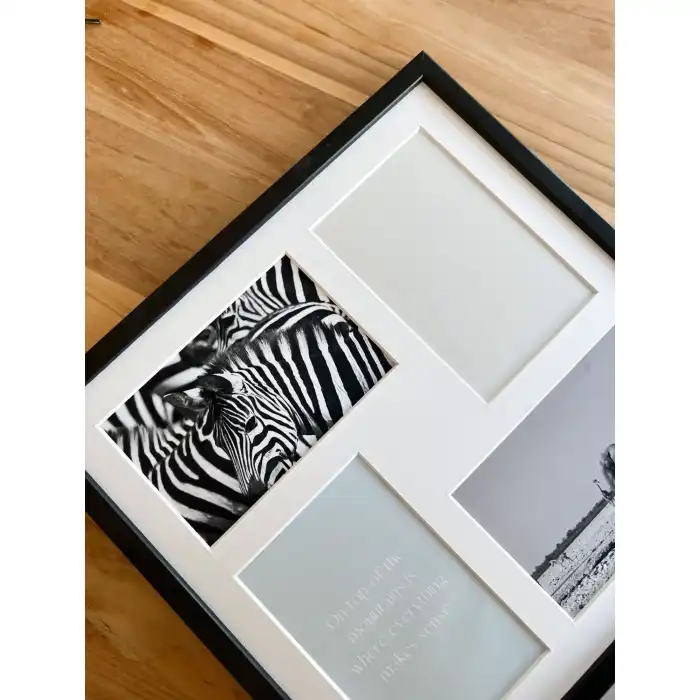 DEKNUDT S41JL2P4 Multivue en bois noir pour 4 photos 10x15cm
S41JL2 P4