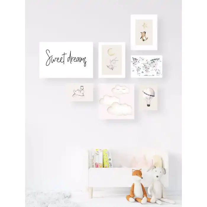 DEKNUDT S68TK2 Bloc photo autocollant en mousse avec bord noir (lot de 2) 15X20