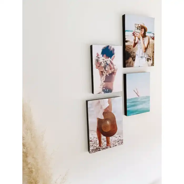 DEKNUDT S68TK2 Bloc photo autocollant en mousse avec bord noir (lot de 2) 15X20