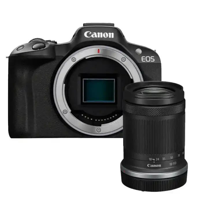 CANON EOS R50 V + RF-S 14-30 mm f/4-6,3 IS STM PZ + Poignée/Trépied HG-100TBR + Micro DM-E100 + Carte SD 128GO