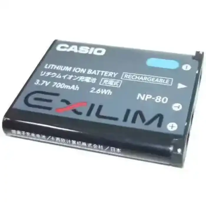 CASIO Batterie NP-80 pour EXILIM Z270/Z1/Z9