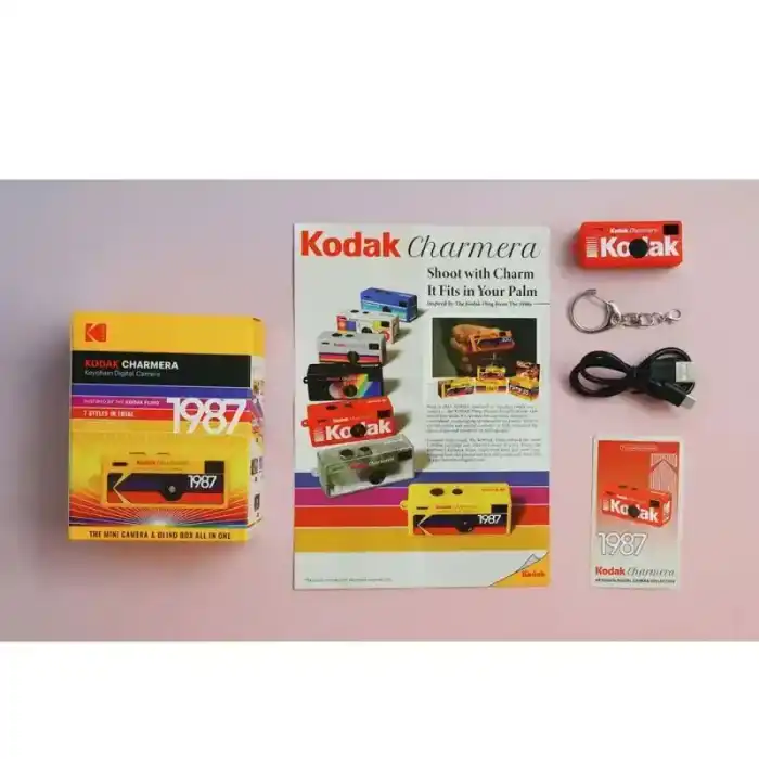 KODAK CHARMERA Mini Appareil Photo Porte-clés