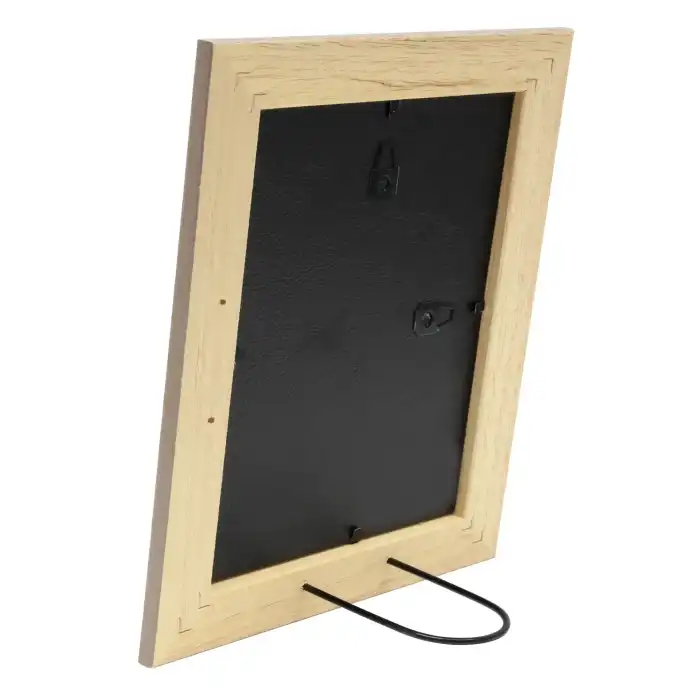 DEKNUDT S221F3 30X40 Cadre photo beige avec biseau naturel