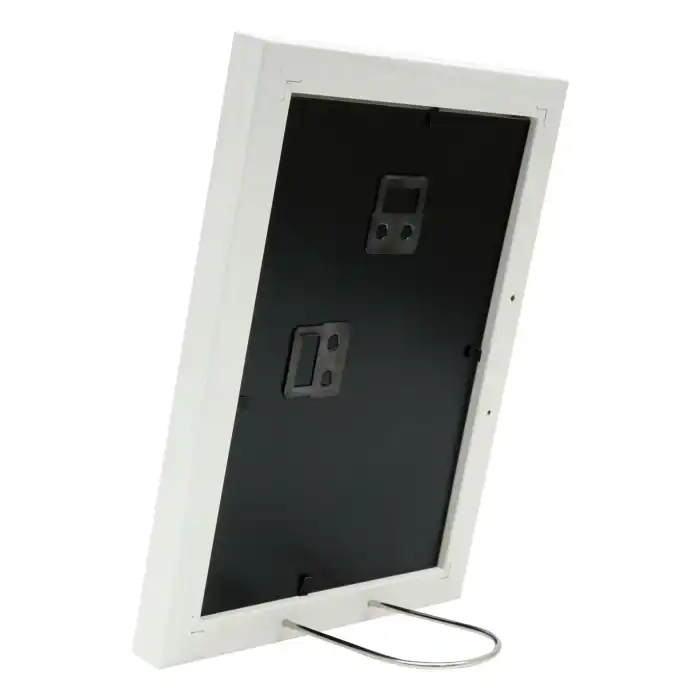 DEKNUDT S66KF1 P1 Cadre photo blanc avec passe-partout blanc 30X30 (20X20)