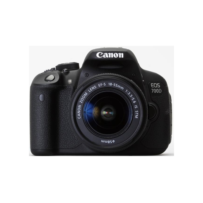Canon EOS 700D + EF-S 18-135mm Kit d'appareil-photo SLR 18 MP CMOS 5184 x 3456 pixels Noir