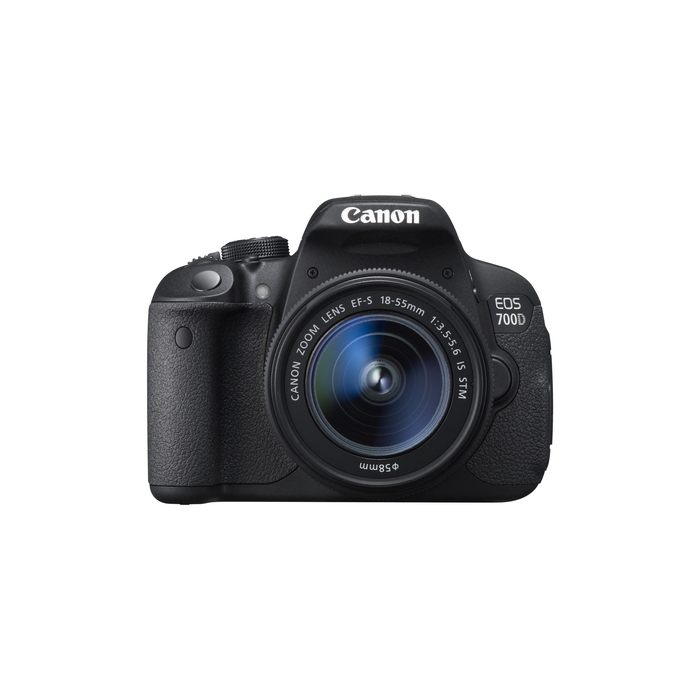 Canon EOS 700D + EF-S 18-55mm IS STM Kit d'appareil-photo SLR 18 MP CMOS 5184 x 3456 pixels Noir