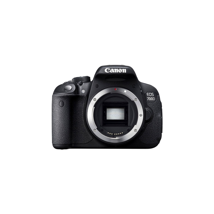 Canon EOS 700D + EF-S 18-55mm Kit d'appareil-photo SLR 18 MP CMOS 5184 x 3456 pixels Noir