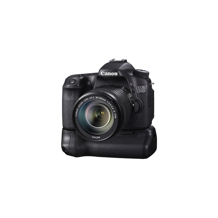 Canon EOS 70D + EF-S 18-135mm Kit d'appareil-photo SLR 20,2 MP CMOS 5472 x 3648 pixels Noir
