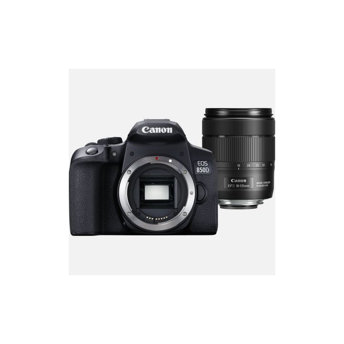 Canon EOS 850D Kit d'appareil-photo SLR 24,1 MP CMOS 6000 x 4000 pixels Noir
