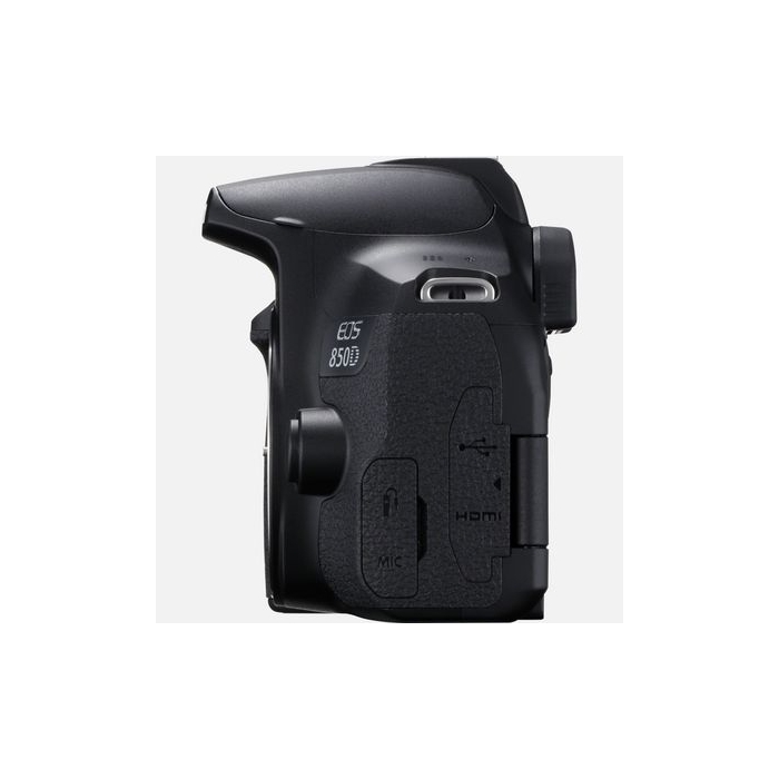 Canon EOS 850D Kit d'appareil-photo SLR 24,1 MP CMOS 6000 x 4000 pixels Noir
