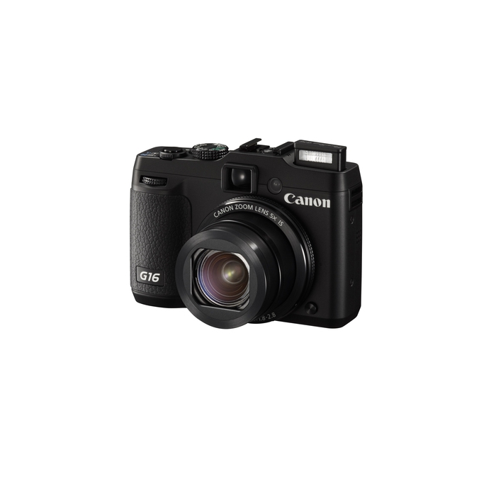 Canon PowerShot G16 Appareil-photo compact 12,1 MP CMOS 4000 x 3000 pixels 1/1.7" Noir