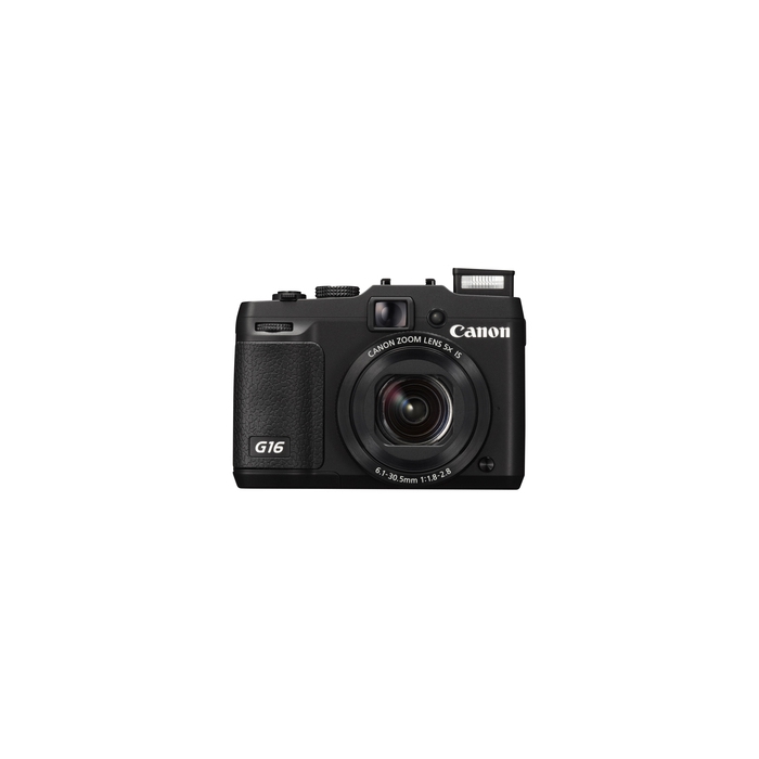 Canon PowerShot G16 Appareil-photo compact 12,1 MP CMOS 4000 x 3000 pixels 1/1.7" Noir