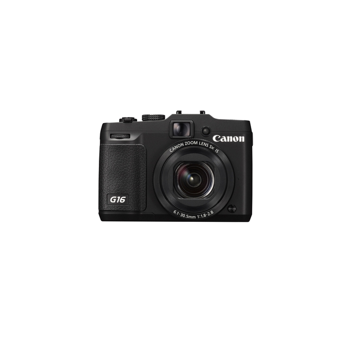 Canon PowerShot G16 Appareil-photo compact 12,1 MP CMOS 4000 x 3000 pixels 1/1.7" Noir
