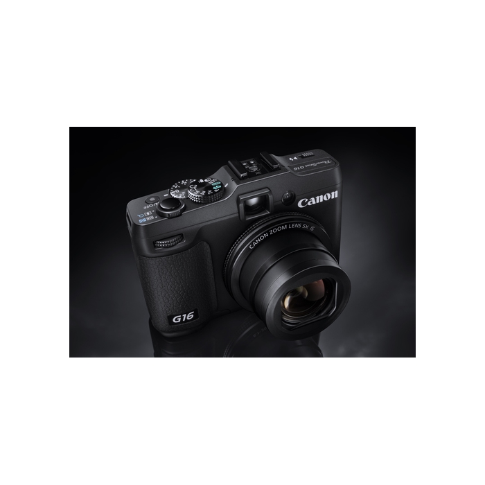 Canon PowerShot G16 Appareil-photo compact 12,1 MP CMOS 4000 x 3000 pixels 1/1.7" Noir