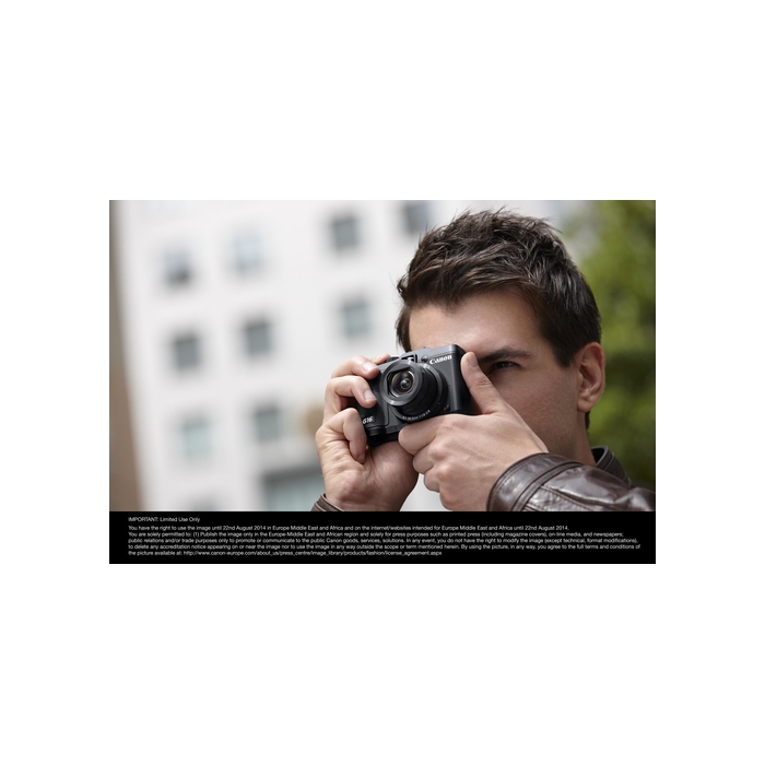 Canon PowerShot G16 Appareil-photo compact 12,1 MP CMOS 4000 x 3000 pixels 1/1.7" Noir