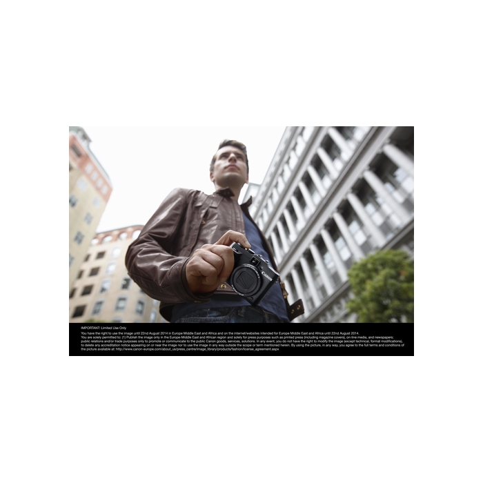 Canon PowerShot G16 Appareil-photo compact 12,1 MP CMOS 4000 x 3000 pixels 1/1.7" Noir