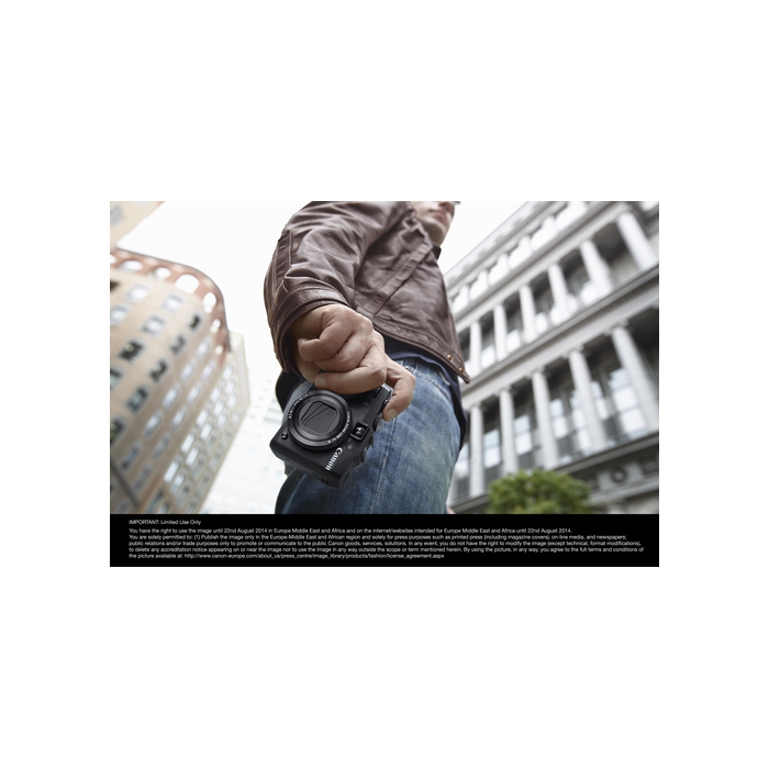 Canon PowerShot G16 Appareil-photo compact 12,1 MP CMOS 4000 x 3000 pixels 1/1.7" Noir