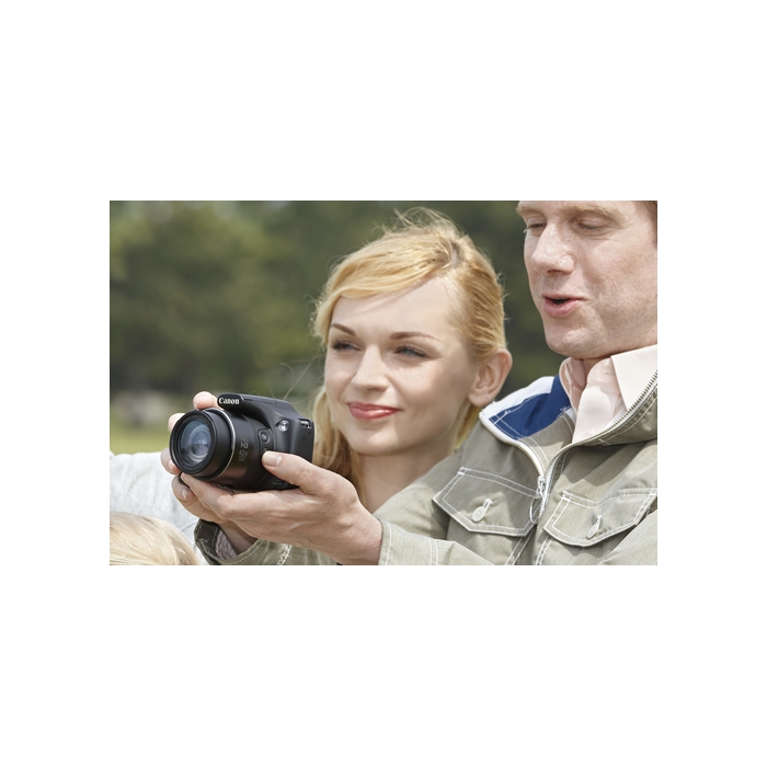 Canon PowerShot SX520 HS Appareil photo Bridge 16 MP CMOS 4608 x 3456 pixels 1/2.3" Noir