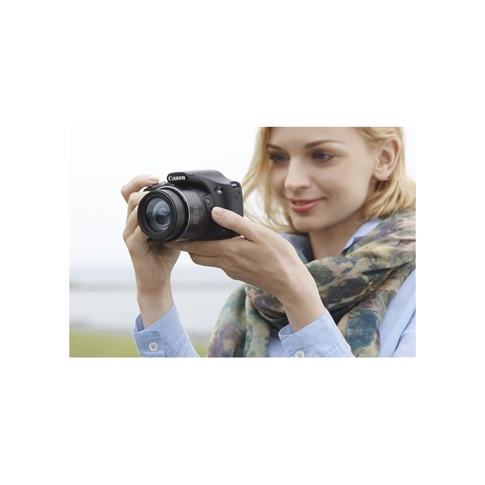 Canon PowerShot SX520 HS Appareil photo Bridge 16 MP CMOS 4608 x 3456 pixels 1/2.3" Noir